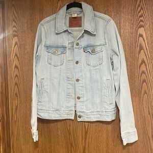 Light / Medium Denim Wash Womens Jean Jacket Medium Levi